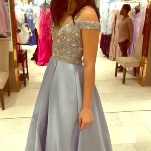 Cinderella Blue pageant dress